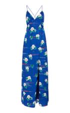 Racil Elvira Satin-blend Maxi Dress