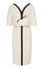 Herve Pierre Illusion Two Piece Dress