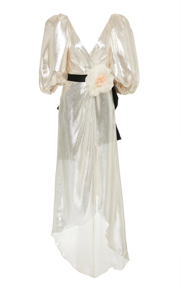 Johanna Ortiz Exclusive Unique Brightness Silk-blend Dress