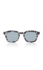 Thom Browne Tortoiseshell Acetate Square Sunglasses