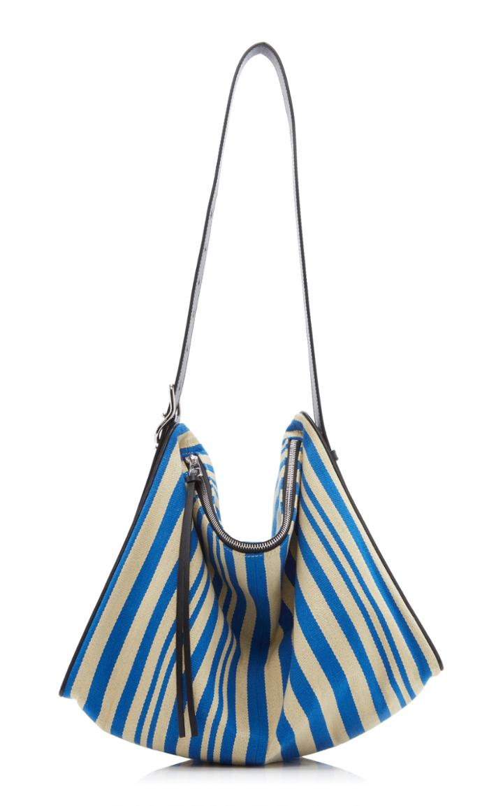 Loewe Berlingo Stripes Canvas Bag