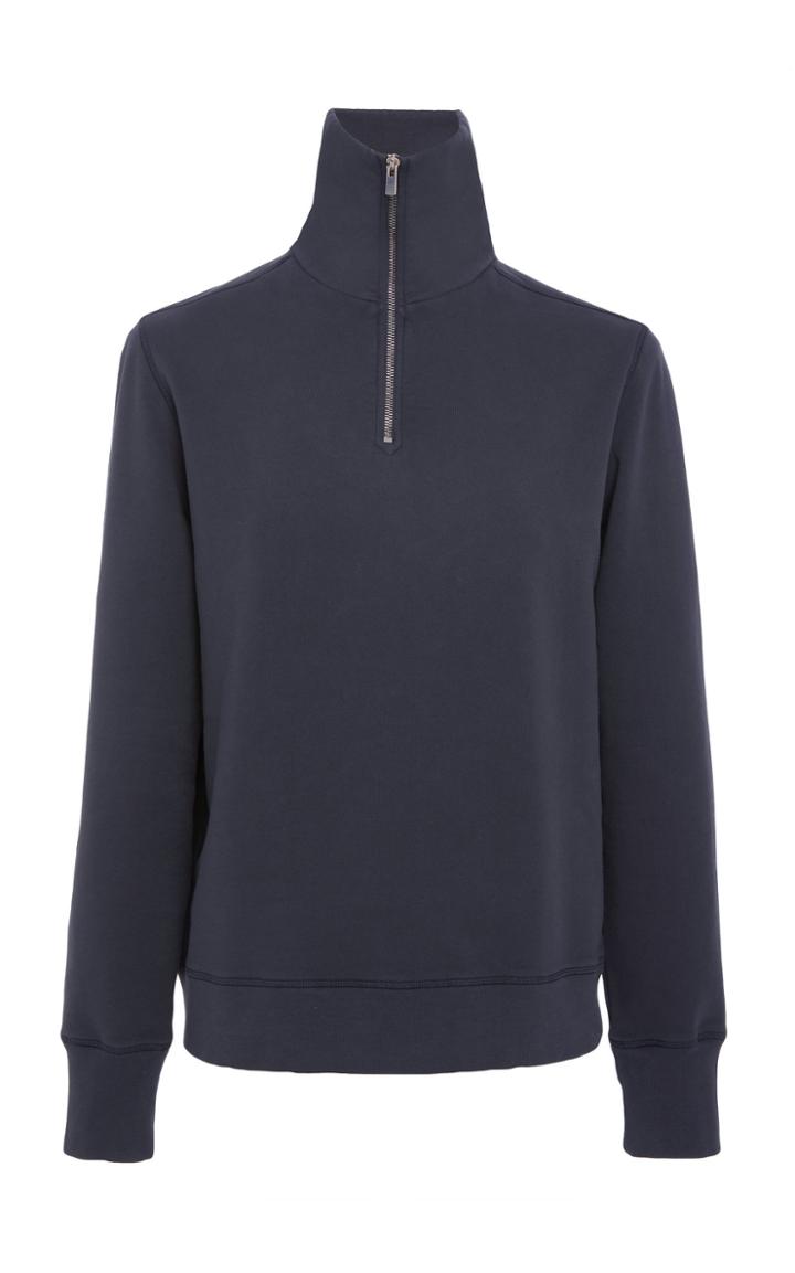 Officine Gnrale High-neck Half-zip Sweatshirt