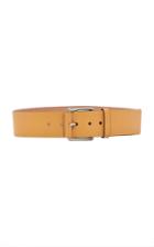 Michael Kors Collection Wide Singular Roller Buckle Belt
