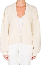 Moda Operandi Agnona Ribbed Cashmere-cotton Cardigan