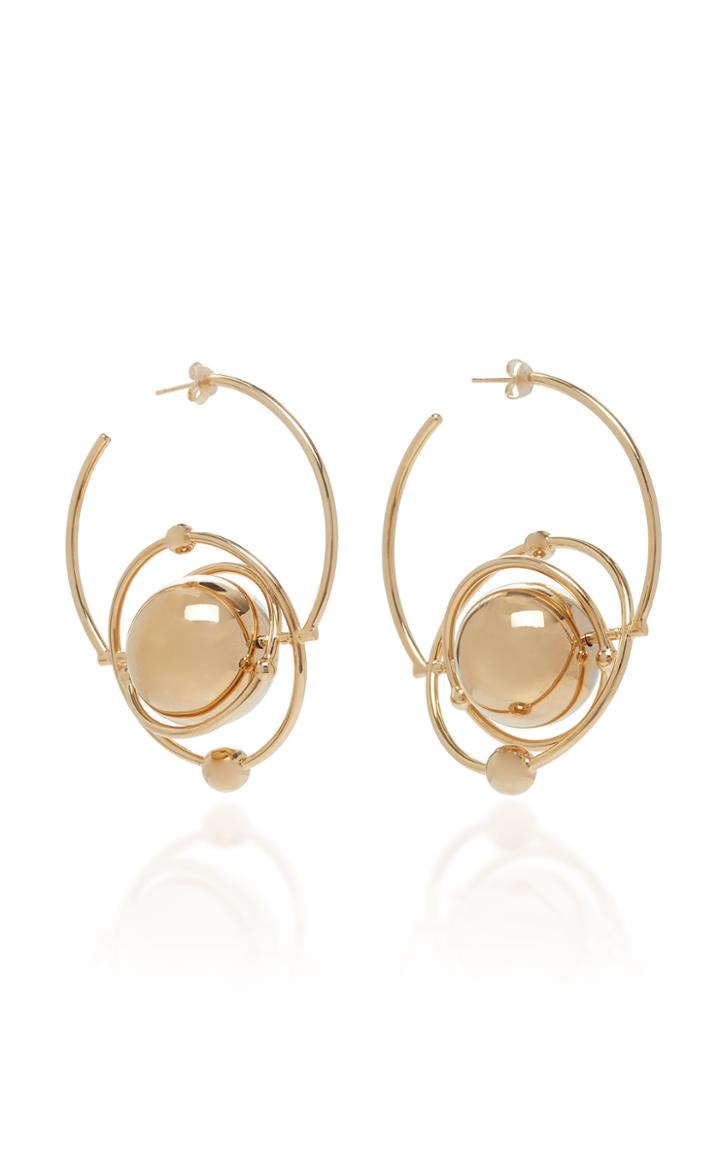 Moda Operandi Paco Rabanne Saturn Creole Earrings