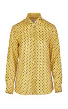 Moda Operandi Giuliva Heritage Collection The Elvira Shirt Printed Linen Size: 38