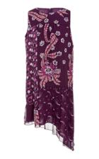 Anna Sui Ribbons Border And Star Burst Dress