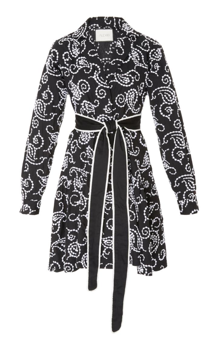 Alexis Tamara Embroidered Mini Dress