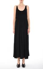 Moda Operandi Jil Sander Scoop Neck Relaxed Sleeveless Midi Dress