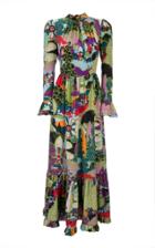 La Doublej Visconti Silk Maxi Dress