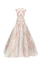 Moda Operandi Zac Posen Glittered Cady Gown Size: 0