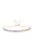 Ele Karela One-of-a-kind Crescent Rainbow Choker
