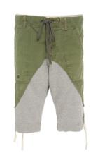 Greg Lauren Cotton Army Terry Short