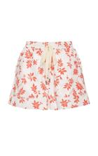 Lee Mathews Lulu Floral Cotton Shorts