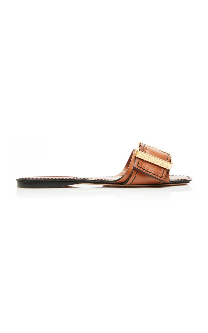 Rochas Buckle Slides