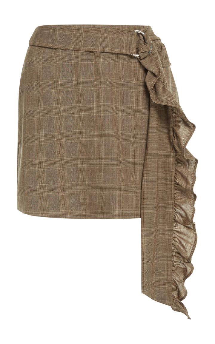 Maggie Marilyn Got My Mind Made Up Wool Skirt
