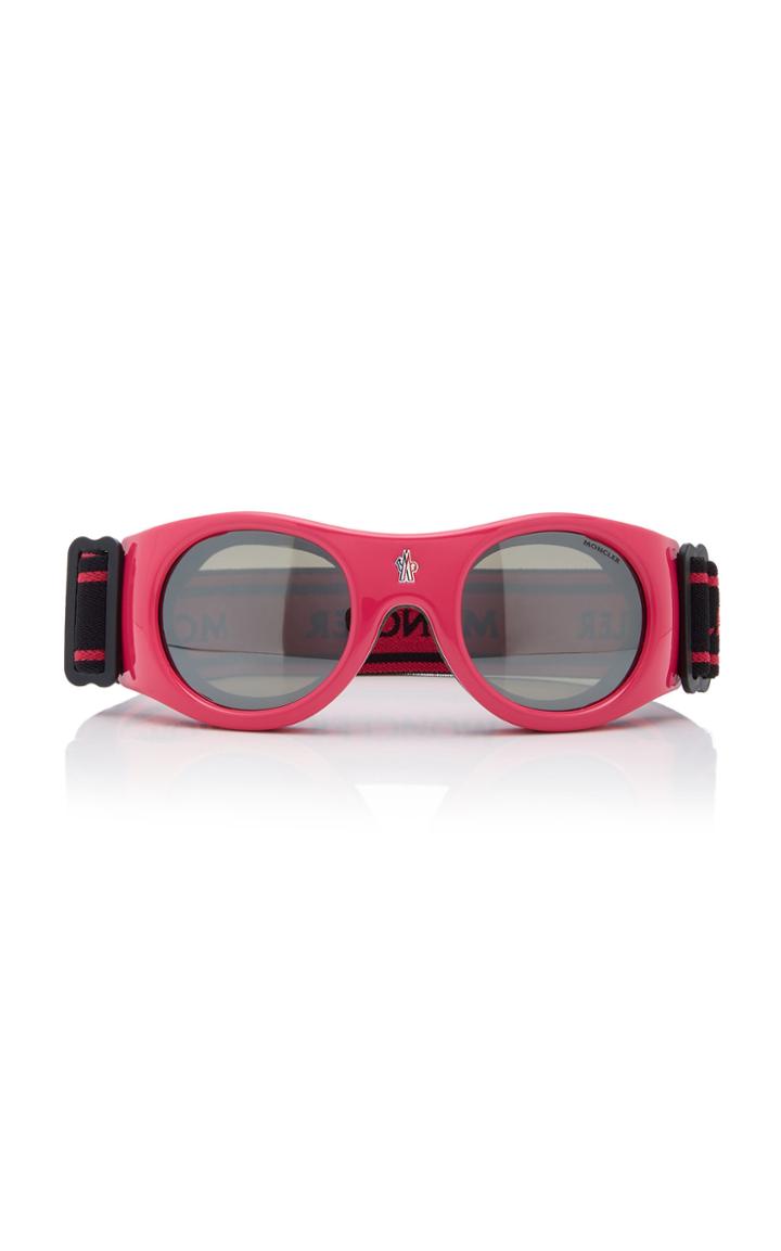Moncler Sunglasses Round-frame Ski Goggles