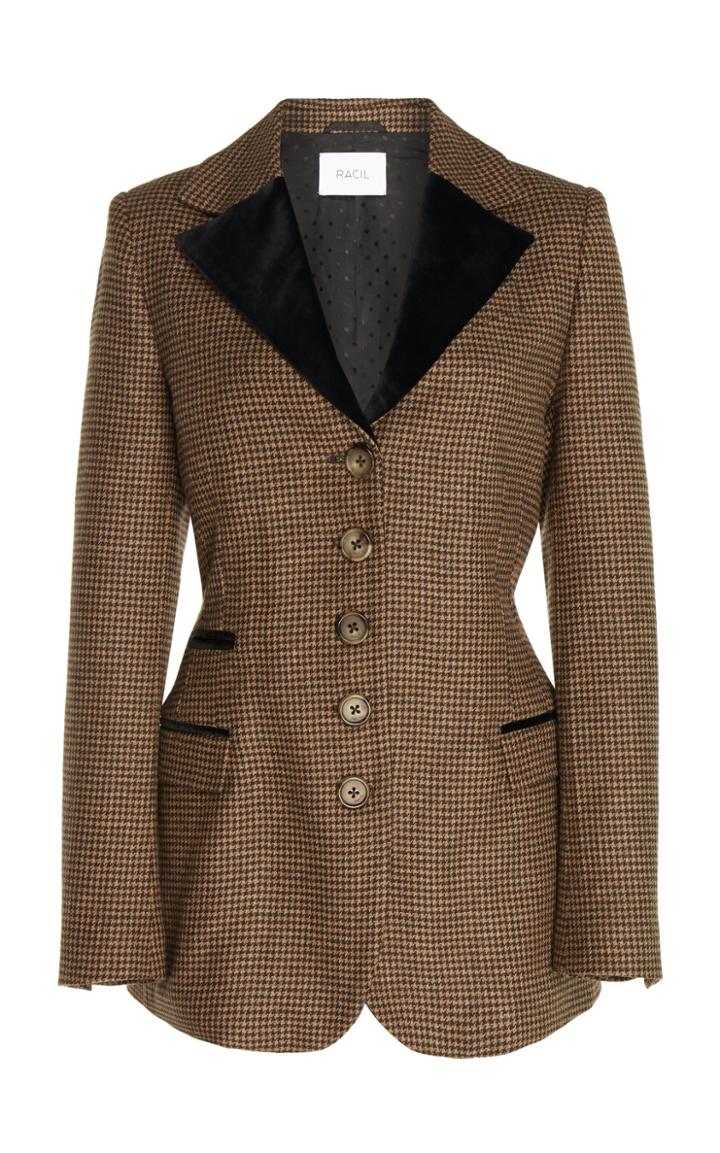 Racil Curtis Single Breasted Wool Blazer