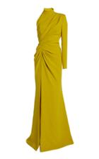 Moda Operandi Ralph & Russo Silk Crepe One-sleeve Evening Gown