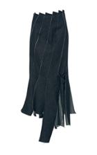 Rejina Pyo Lauren Denim Strip Panelled Midi Skirt