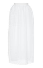 Off-white C/o Virgil Abloh High-rise Cotton Macram A-line Skirt