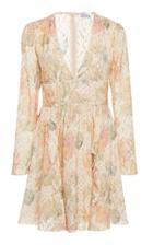 Red Valentino Floral Print Mini Dress