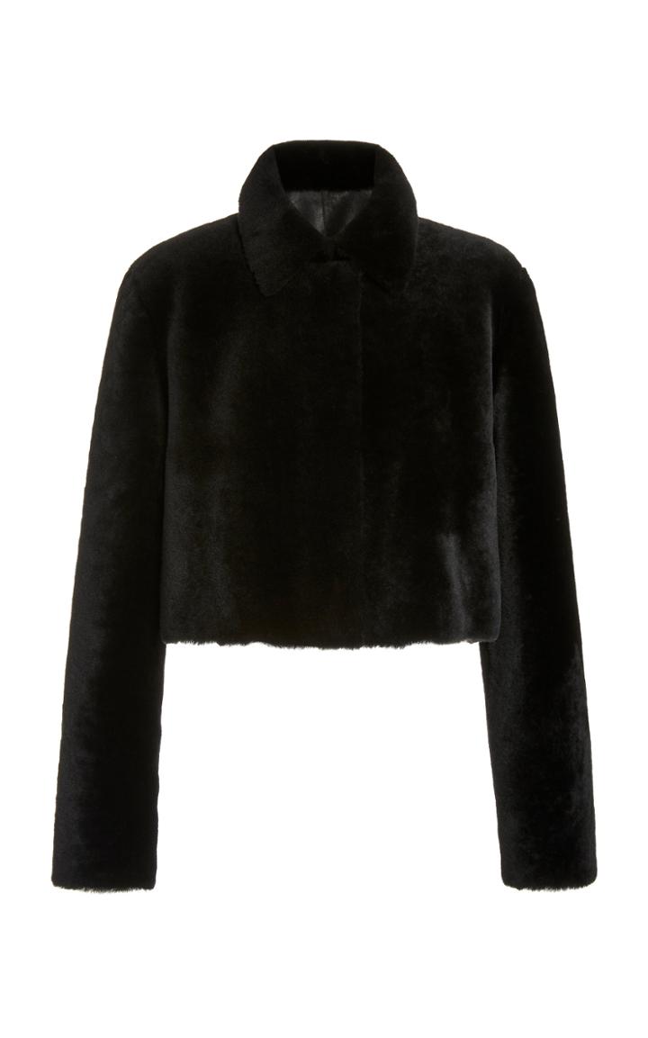 Moda Operandi Akris Cropped Shearling Jacket