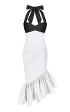 Moda Operandi Rasario Ruffled Silk-taffeta Dress Size: 40