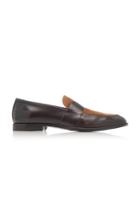 Bally Wenis Leather And Suede Loafers