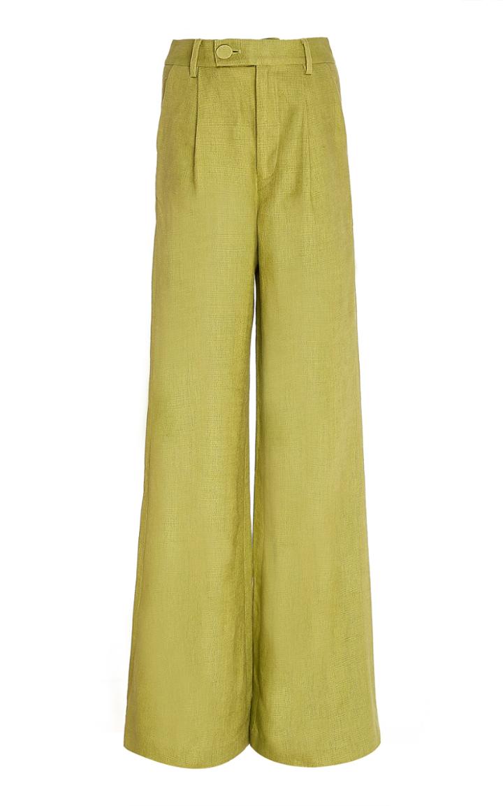 Moda Operandi Rebecca De Ravenel Linen Wide-leg Pants Size: 0