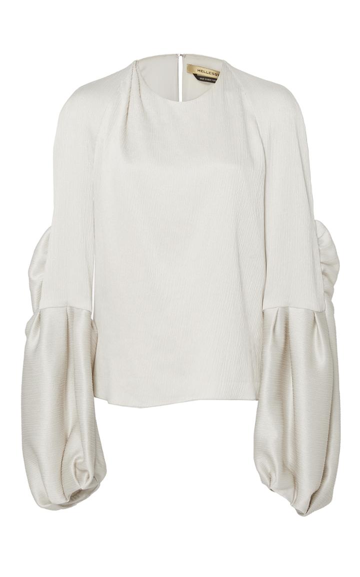 Hellessy Sage Butterfly Sleeve Blouse