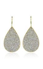 Moda Operandi Irene Neuwirth Large Pear Shape Pave Earrings