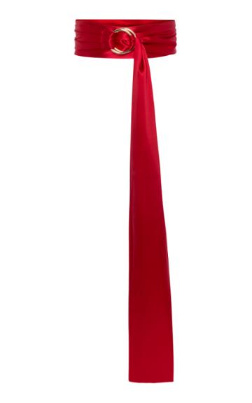 Adriana Iglesias Hoop Silk Belt