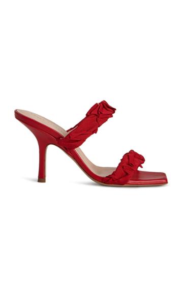 Moda Operandi Brock Collection Grosgrain Leather Sandals