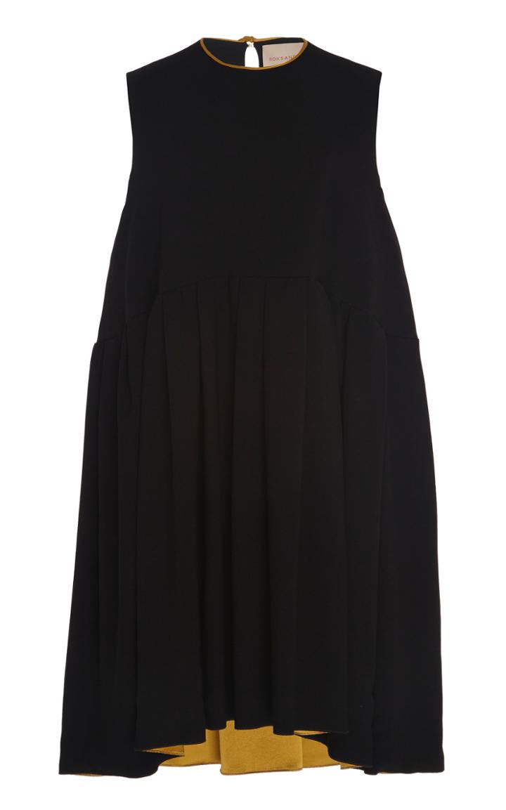 Moda Operandi Roksanda Lizza Two-toned Ruffled Mini Dress Size: 6