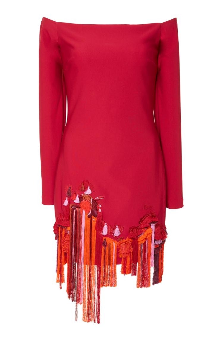 Cushnie Et Ochs Sawyer Off The Shoulder Dress