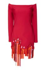 Cushnie Et Ochs Sawyer Off The Shoulder Dress