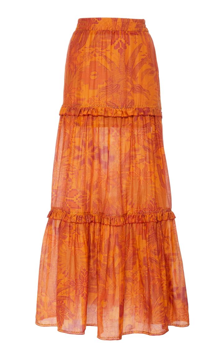 Moda Operandi Chufy Arequipa Cotton-blend Skirt Size: Xs