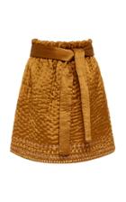 Ulla Johnson Shaia Belted Mini Skirt