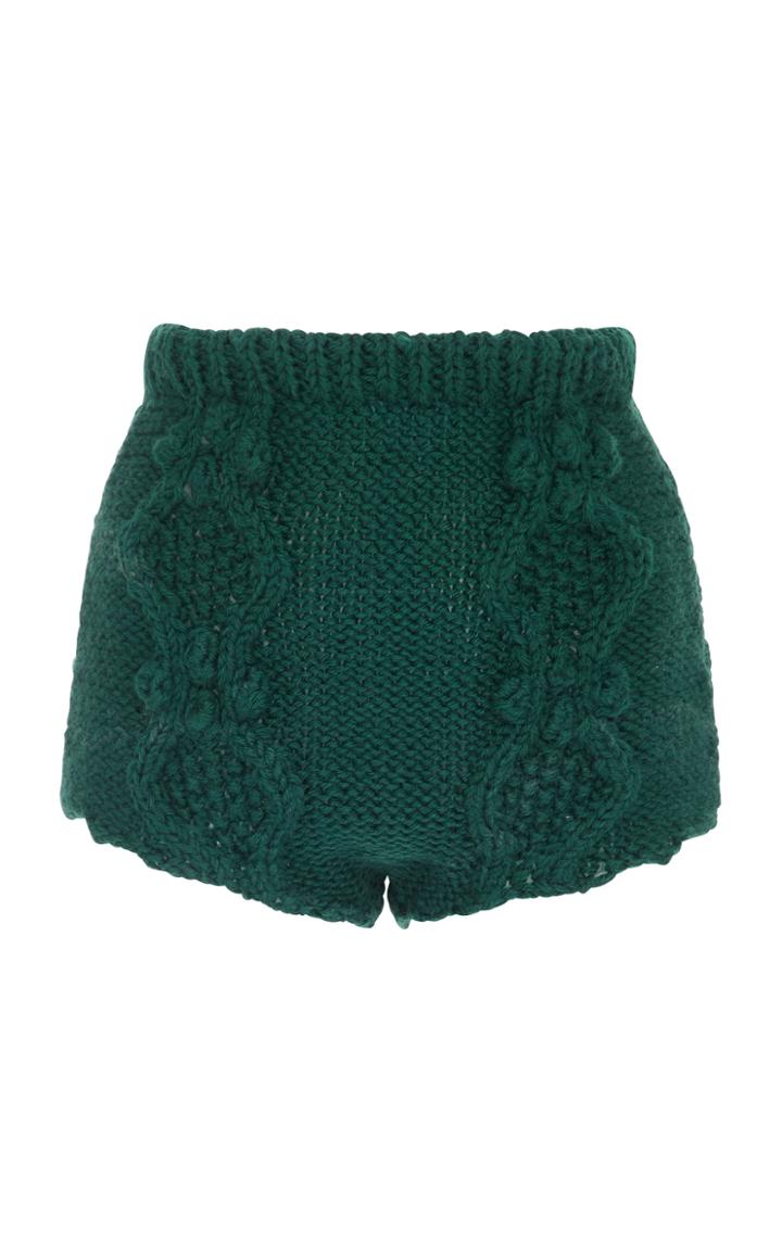 Macgraw Green Merino Wool Noble Knicker