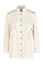 Giuliva Heritage Collection Officer Raw Cotton Twill Jacket