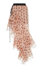 Johanna Ortiz Walking Palm Silk Organza Skirt