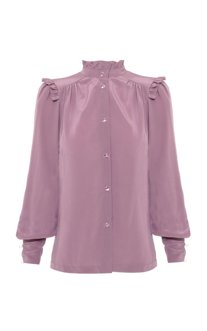 Anna Mason Deneuve Silk Blouse