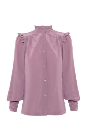 Anna Mason Deneuve Silk Blouse