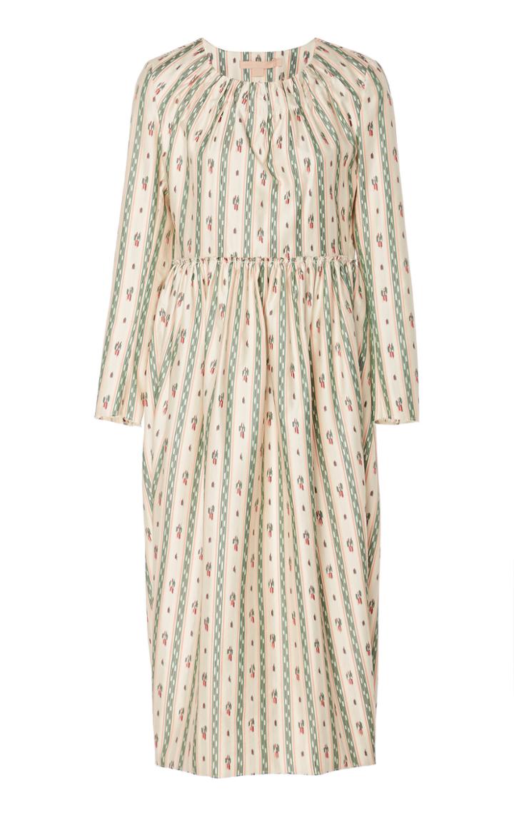 Brock Collection Pierina Printed Cotton Dress