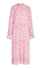 Moda Operandi Ganni Pleated Georgette Dress