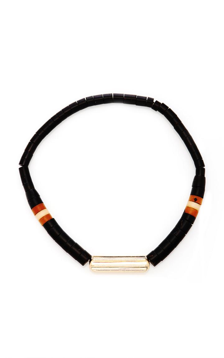 Moda Operandi Luis Morais 14k Yellow Gold Tucum Beads Bracelet