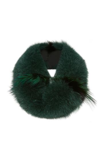 Lysa Lash Furs Fox Infinity Scarf