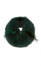 Lysa Lash Furs Fox Infinity Scarf