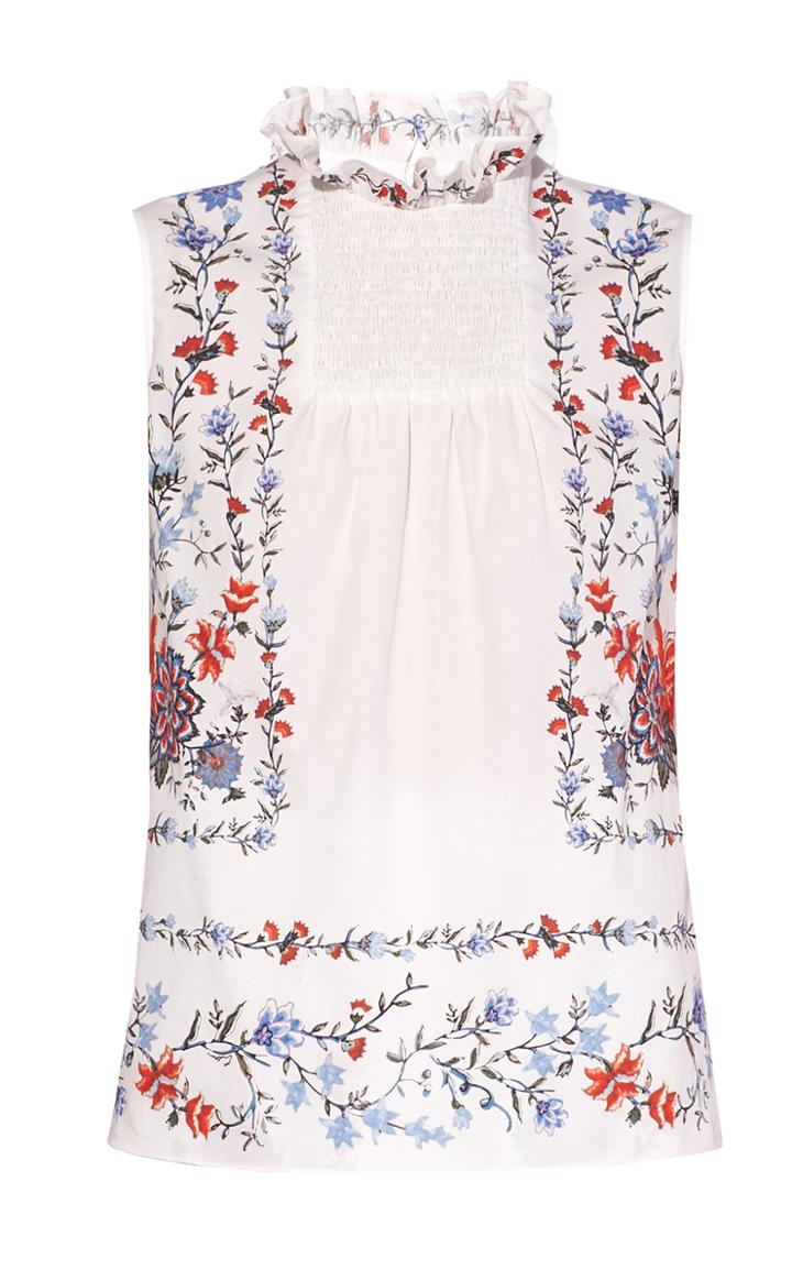 Moda Operandi Erdem Ralph Sleeveless Cotton Top